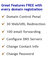 Free Domain Features